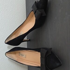 L. K. Bennet Bow Heels Size 40 1/2
